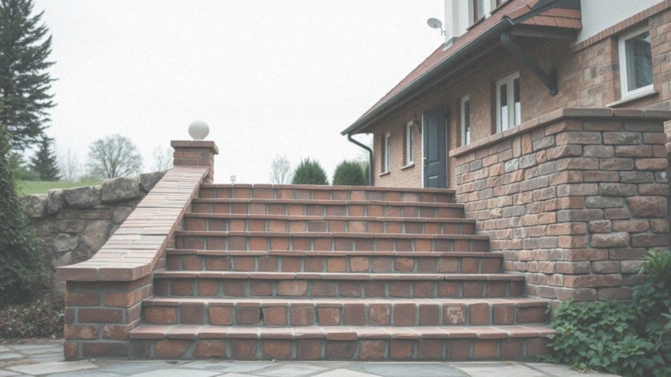 Jak wykorzystać cegłę rozbiórkową w wykończeniu schodów zewnętrznych?