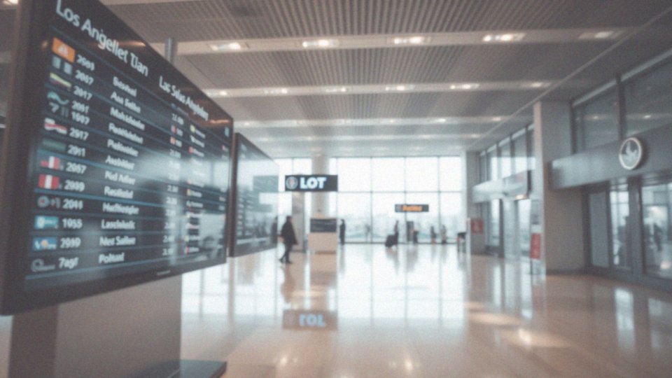 Jakie linie lotnicze oferują bezpośrednie loty z Warszawy do Los Angeles?
