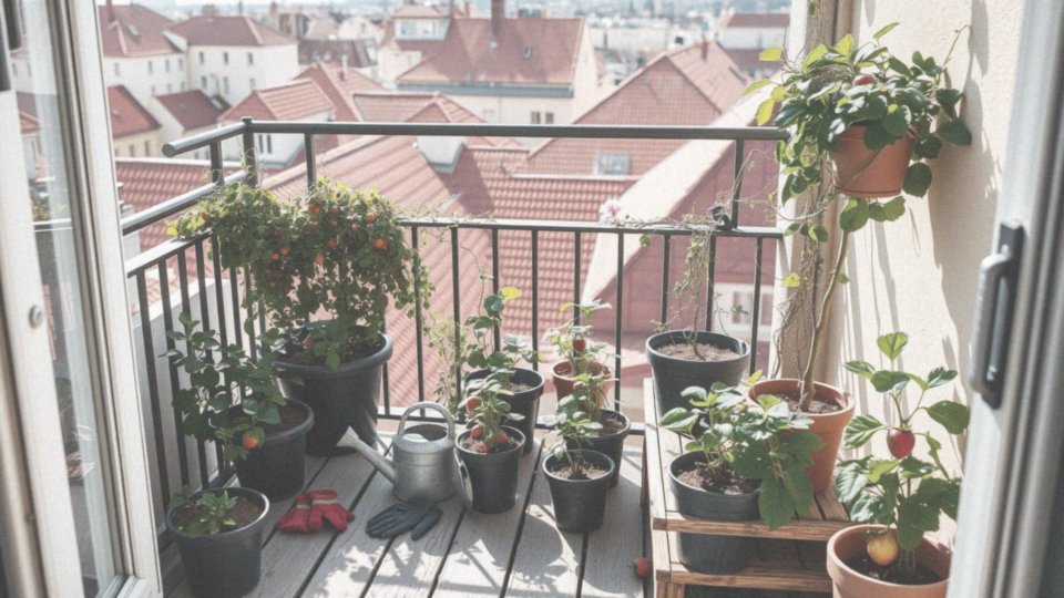 Jakie są zalety uprawy owoców na balkonie?