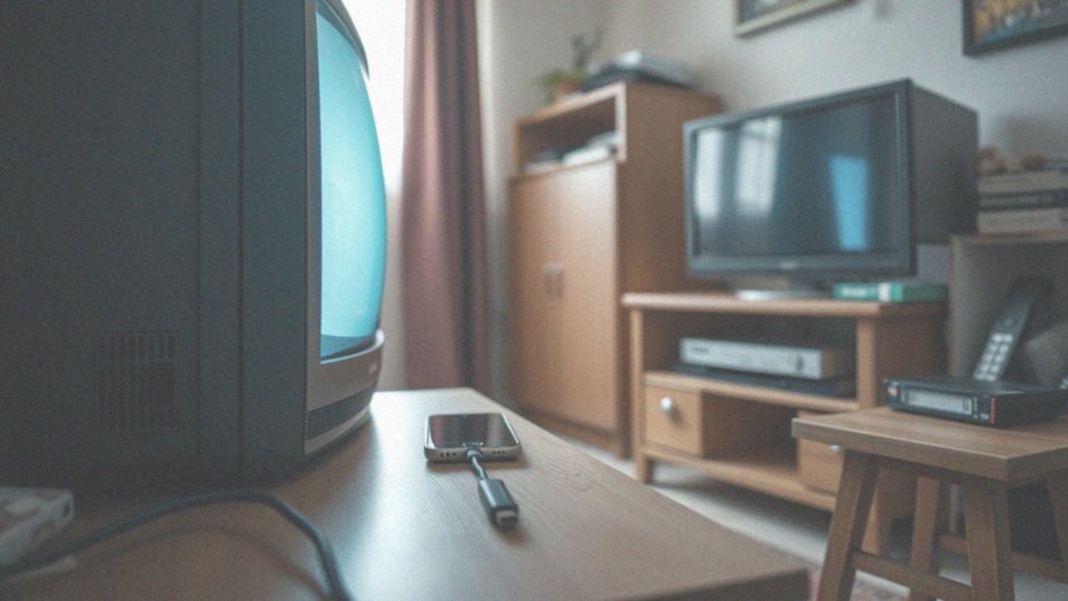 Jak podłączyć telefon do starego telewizora przez USB?