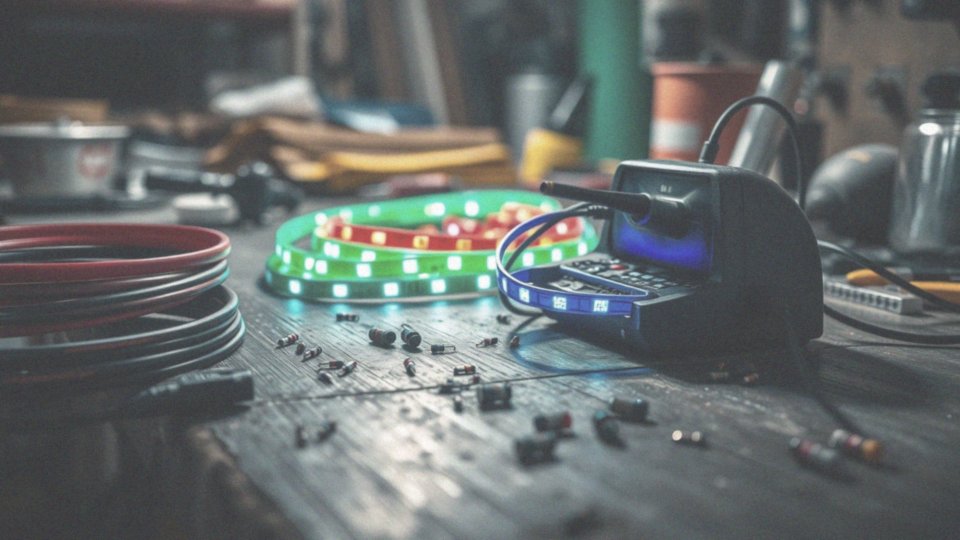 Jak oznaczenia kabli wpływają na łączenie taśm LED RGB?